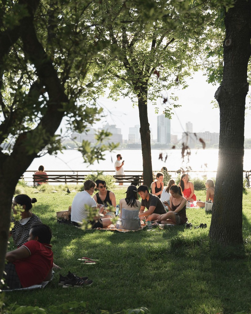 Picnic by the Lidder River